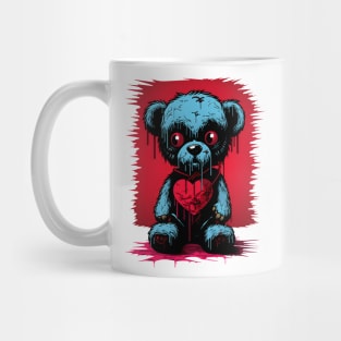 Sad Teddy Bear - Emo Style Mug